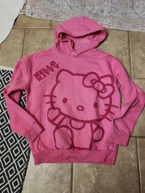 Hello Kitty Pink Graphic Hoodie‎